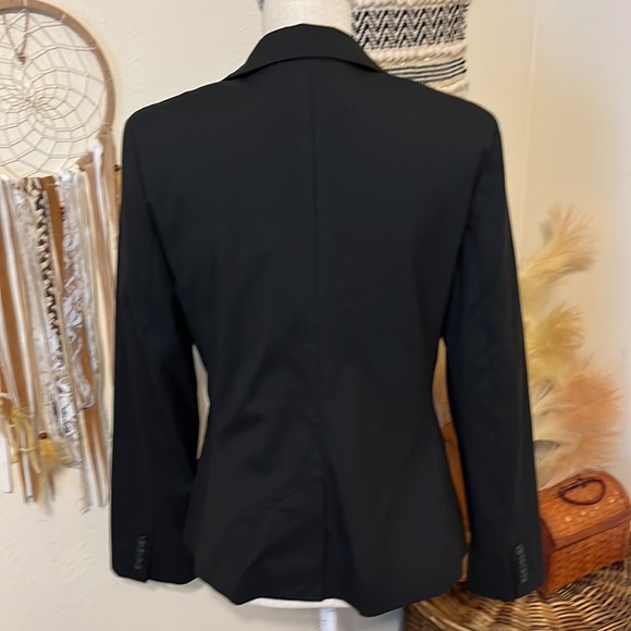 New York & Company Black Women’s Blazer/ Size 10/ Double Front Button Closure - Picture 5 of 7